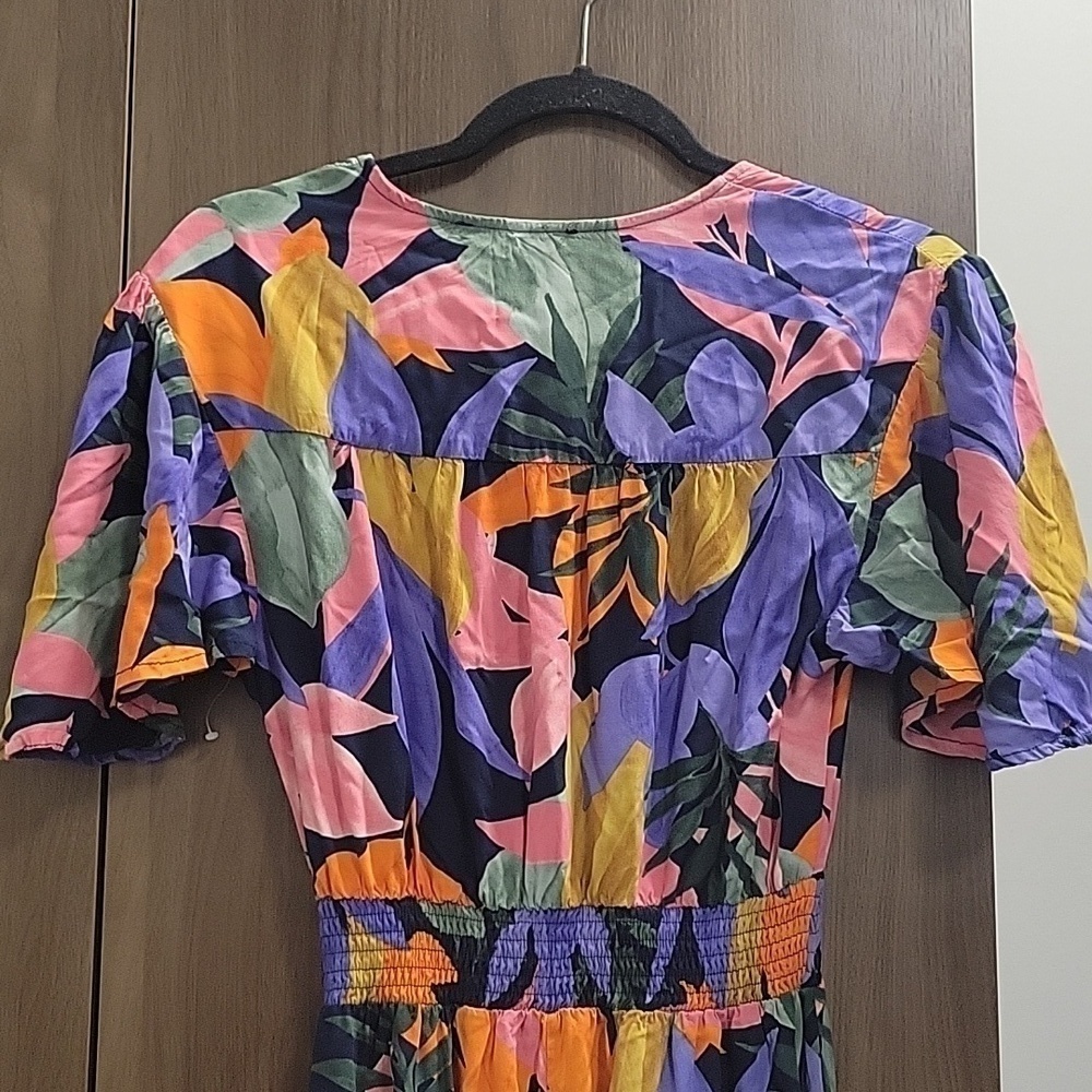 Anthropologie Abel The Label Floral Leonard Maxi Dress-Size Small - Picture 9 of 16